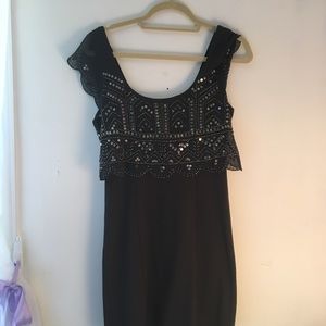 Sequin top Dress